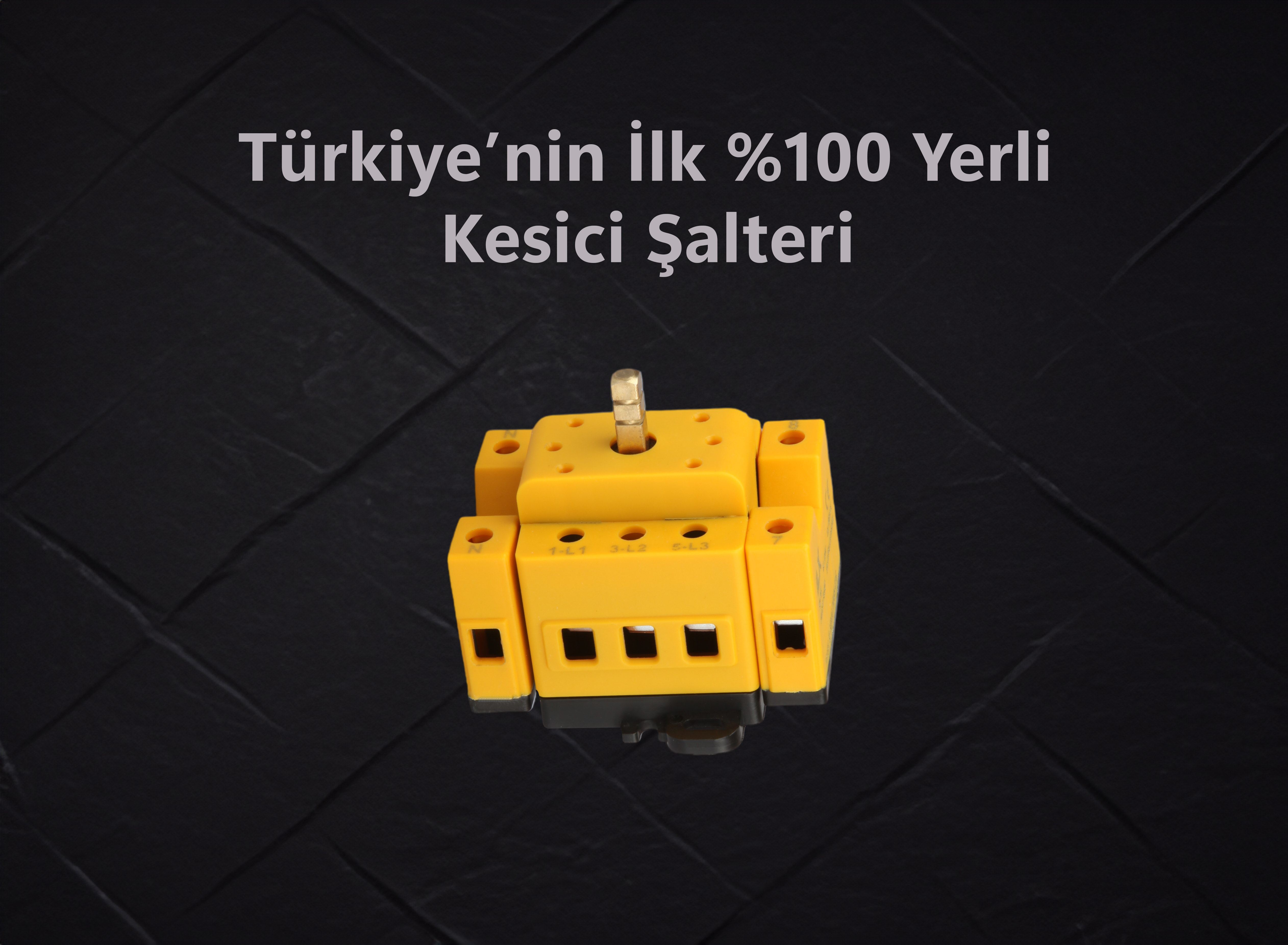 Türkiye'nin İlk %100 Yerli Kesici Şalteri