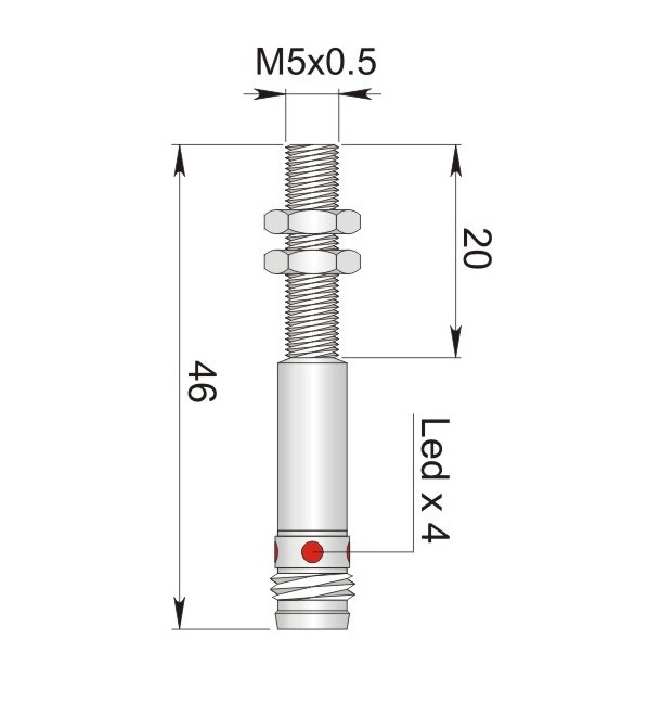 AECO İndüktif Sensör - SI5-CO.8 NPN-NC H1 | İLX